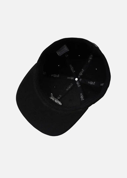 Nón Fitted Cap Kaki Đứng Form NS M156 Đen - YaMe.vn
