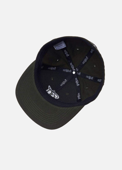 Nón Fitted Cap Kaki Đứng Form NS M156 Xanh Lá Đậm - YaMe.vn