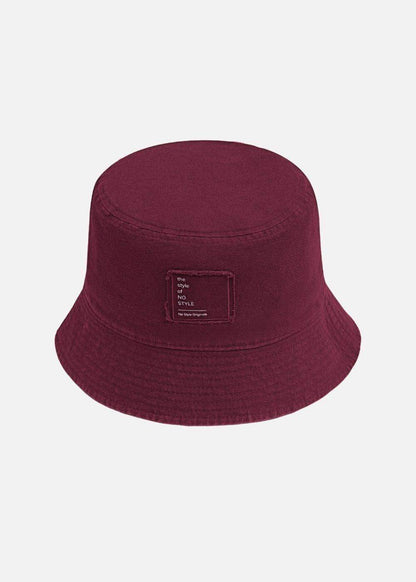 Nón Bucket Kaki Wash Mềm Mại NS M159 Đỏ Đậm - YaMe.vn