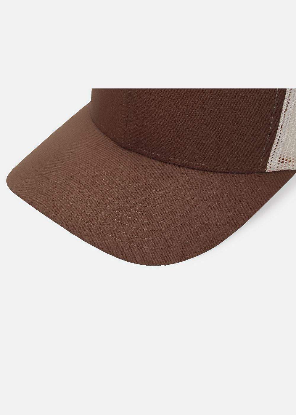 Nón Trucker Cap Mesh Thông Thoáng NB 11 Nâu - YaMe.vn