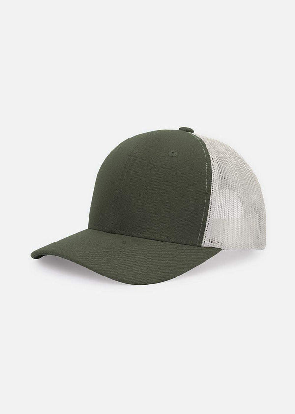 Nón Trucker Cap Mesh Thông Thoáng NB 011 Xanh Lá Đậm