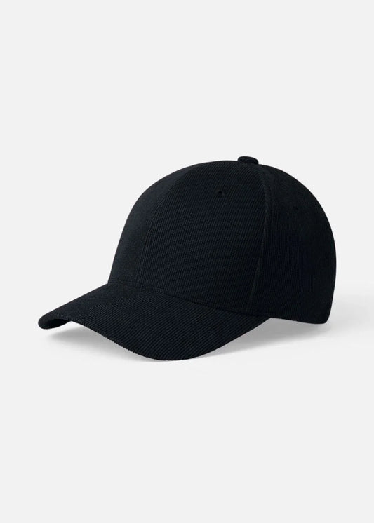 Nón Baseball Cap Corduroy Bền Bỉ NB 17 Đen - YaMe.vn