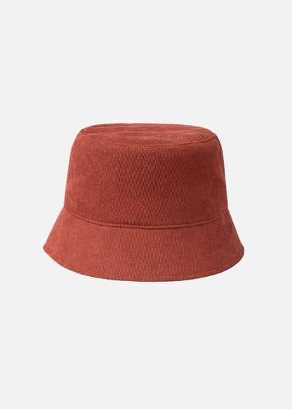 Nón Bucket Corduroy Bền Bỉ NB 18 Cam Đậm - YaMe.vn