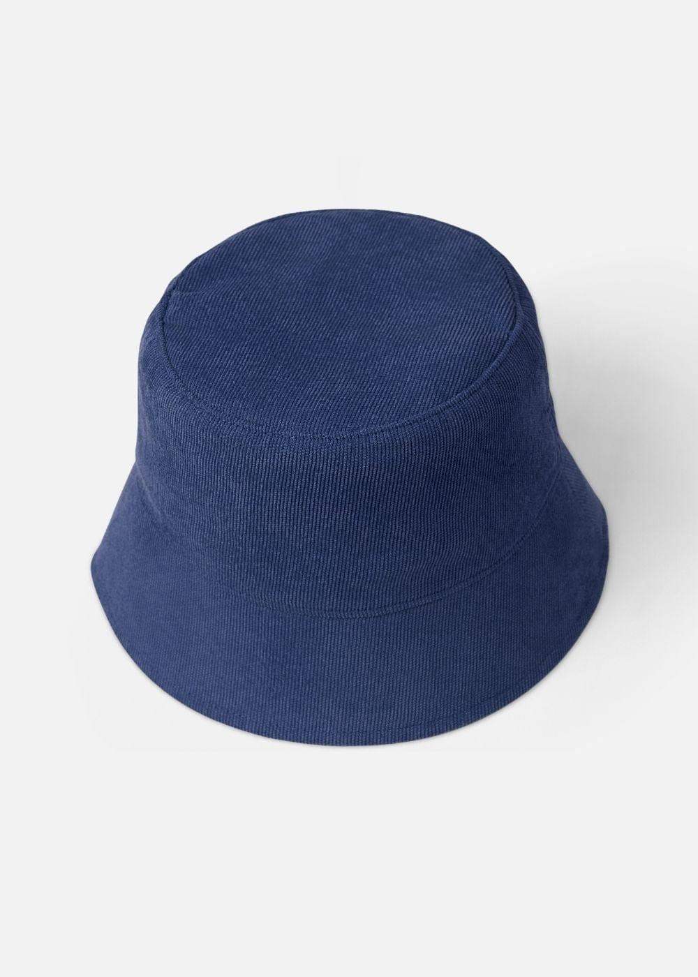 Nón Bucket Corduroy Bền Bỉ NB 18 Xanh Dương Đậm - YaMe.vn