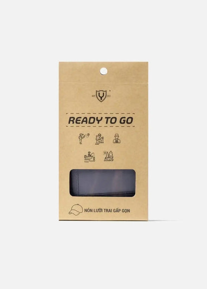 Nón Dad Hat Gấp Gọn Thông Minh Ready To Go 15 Xám Đậm - YaMe.vn