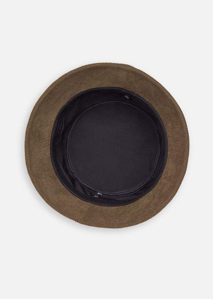 Nón Bucket Corduroy Bền Bỉ 77 48 Nâu - YaMe.vn