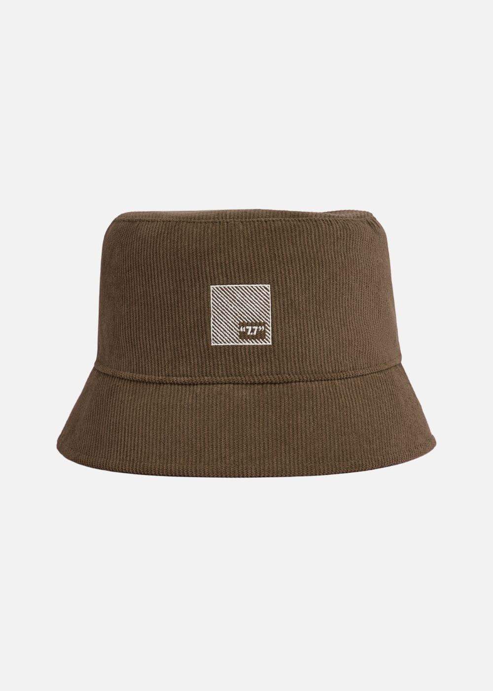 Nón Bucket Corduroy Bền Bỉ 77 48 Nâu - YaMe.vn