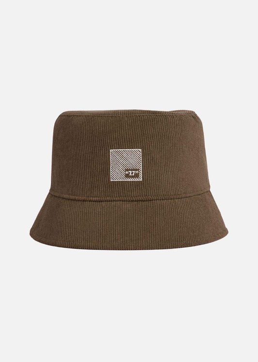 Nón Bucket Corduroy Bền Bỉ 77 48 Nâu - YaMe.vn