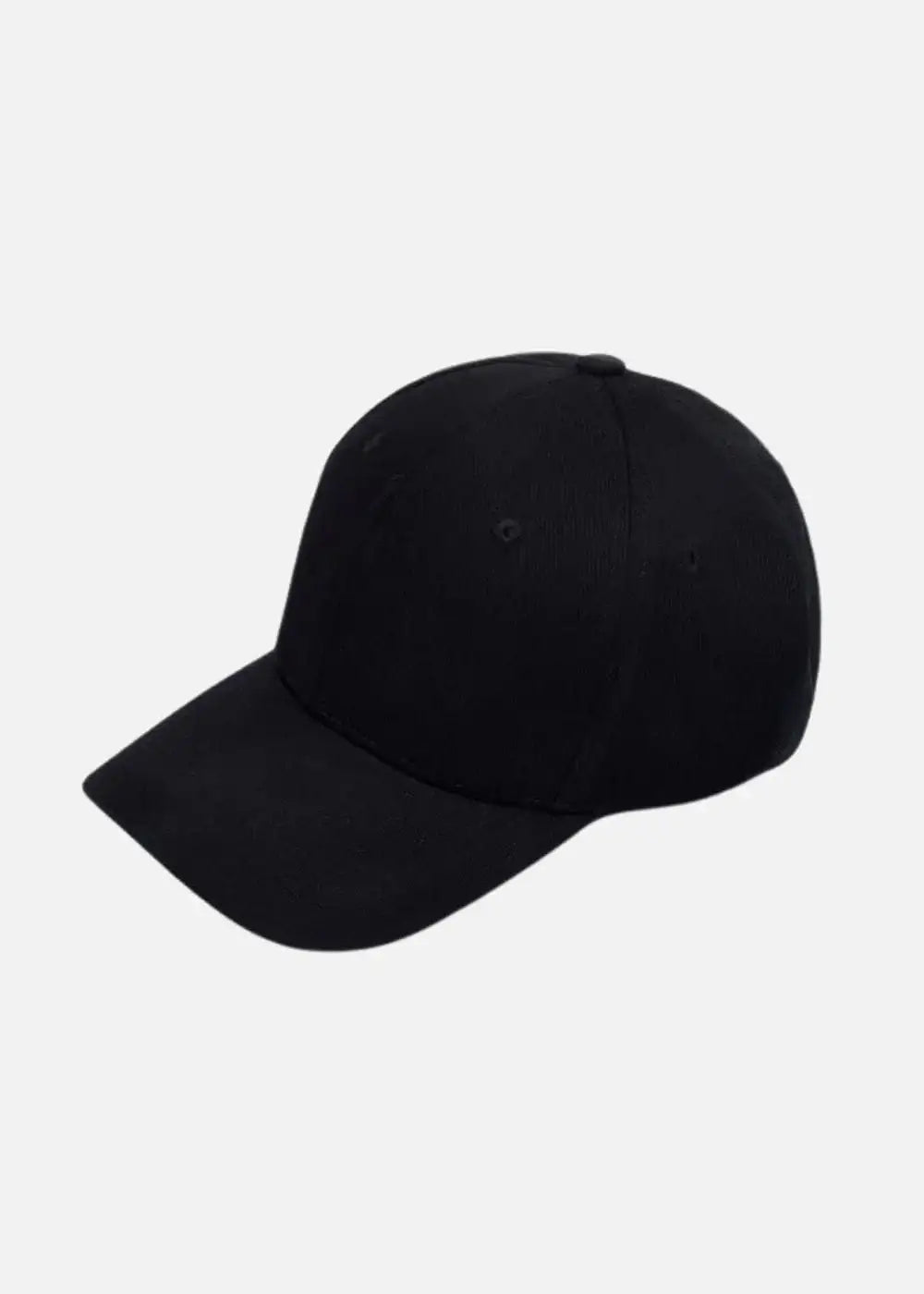 Nón Baseball Cap Kaki Thoáng Khí #Y2010 01 Đen - YaMe.vn