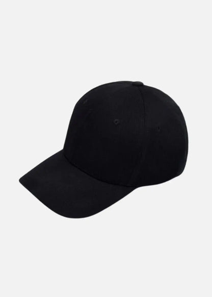 Nón Baseball Cap Kaki Thoáng Khí #Y2010 01 Đen - YaMe.vn