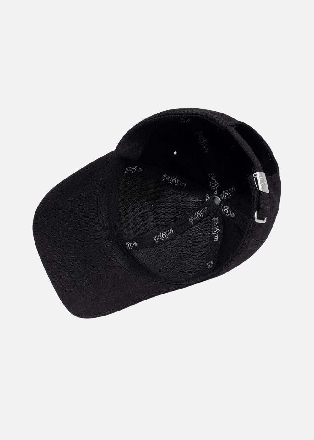 Nón Baseball Cap Kaki Đứng Form #Y2010 02 Đen - YaMe.vn