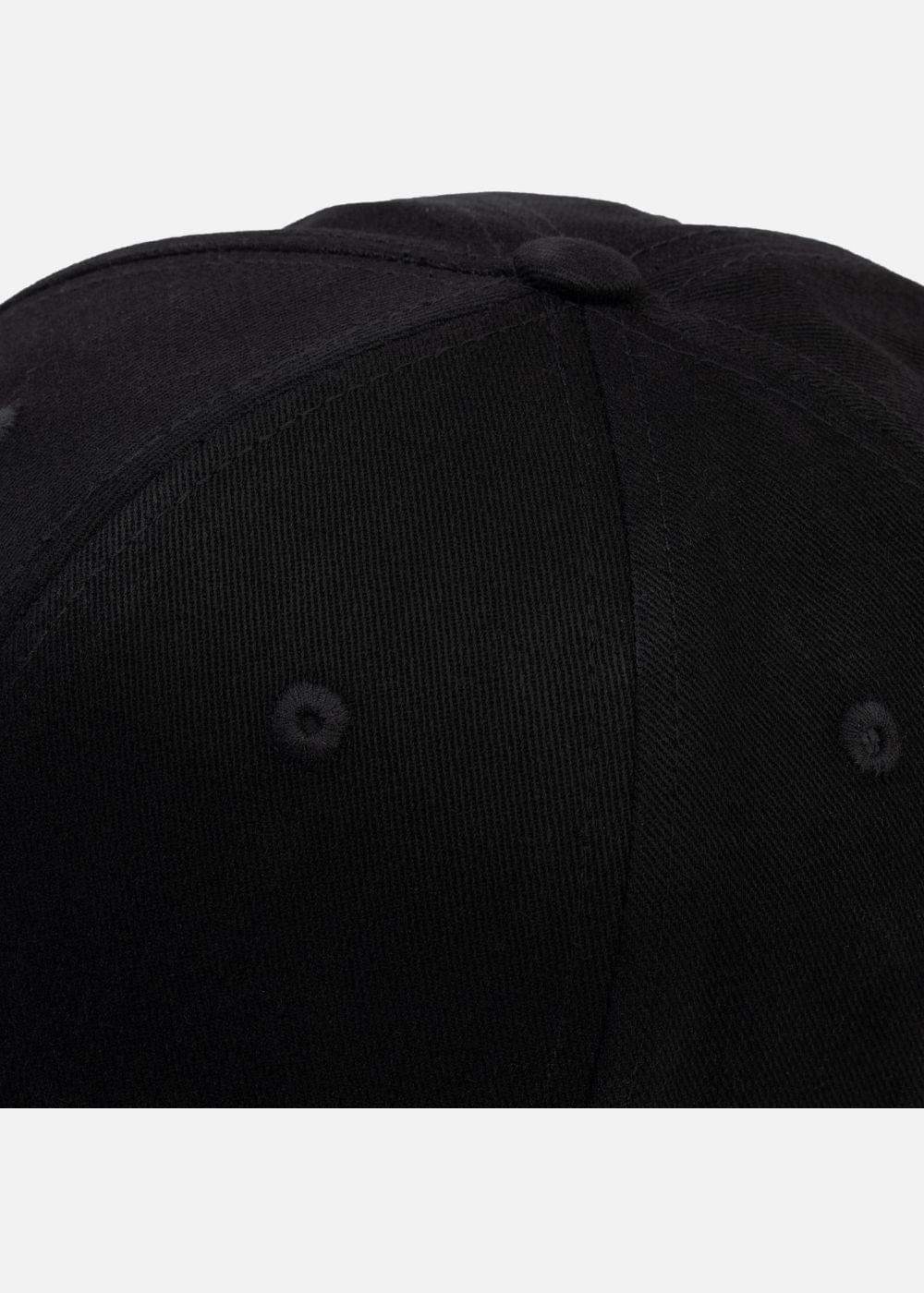 Nón Baseball Cap Kaki Đứng Form #Y2010 02 Đen - YaMe.vn