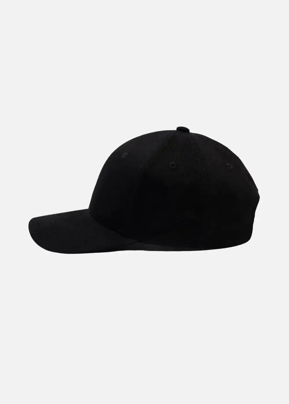 Nón Baseball Cap Kaki Đứng Form #Y2010 02 Đen - YaMe.vn