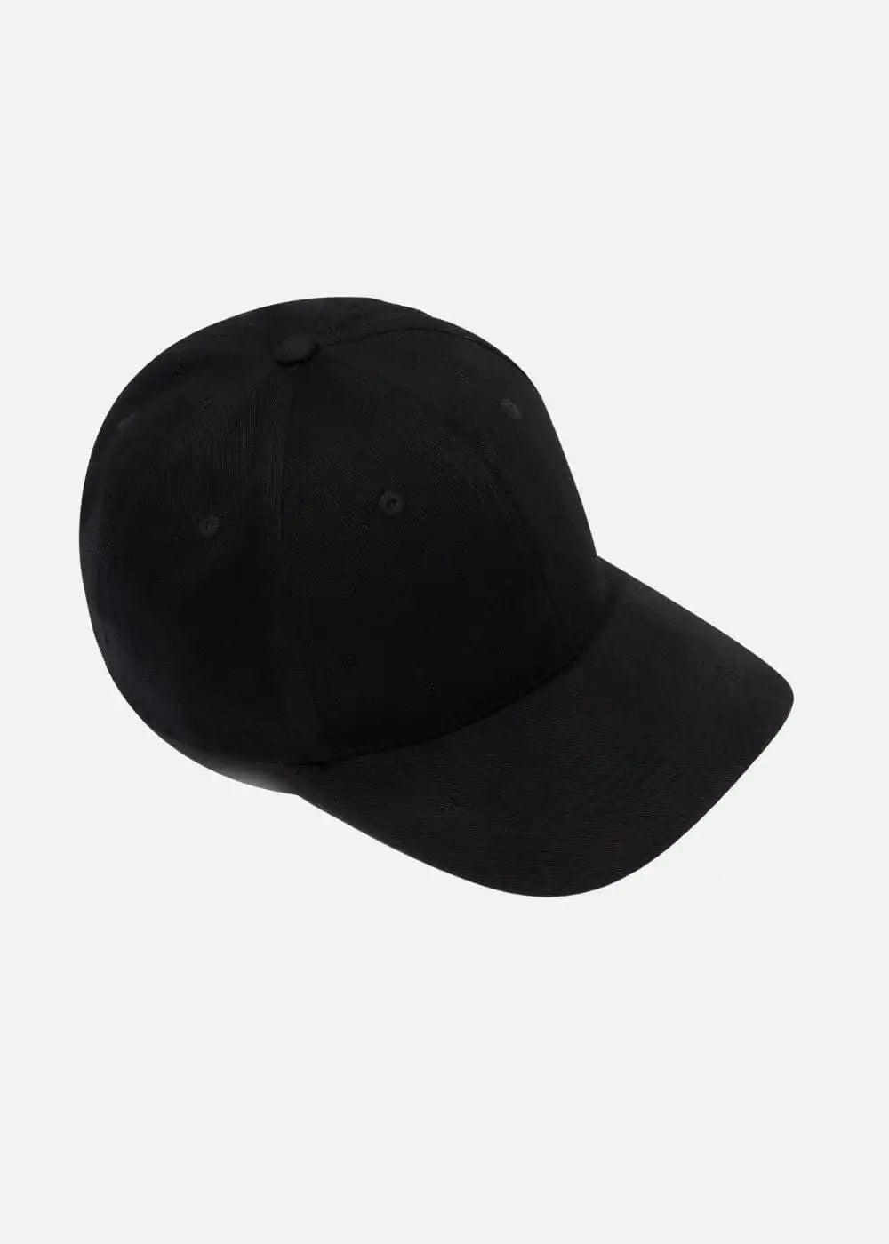 Nón Baseball Cap Kaki Đứng Form #Y2010 02 Đen - YaMe.vn