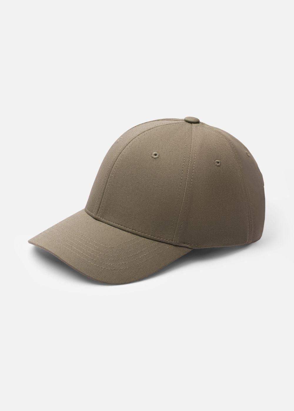 Nón Baseball Cap Kaki Đứng Form #Y2010 02 Nâu Nhạt - YaMe.vn