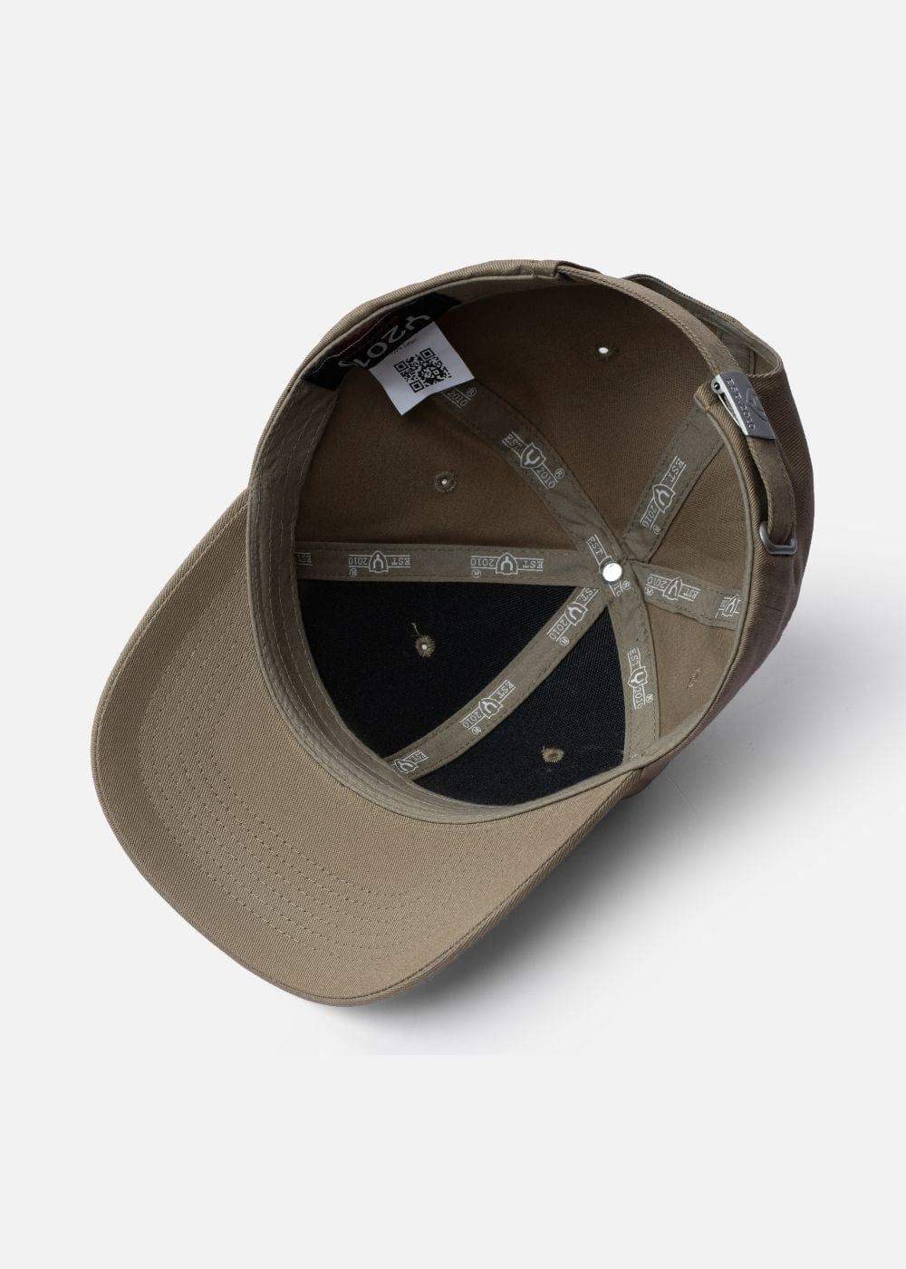 Nón Baseball Cap Kaki Đứng Form #Y2010 02 Nâu Nhạt - YaMe.vn