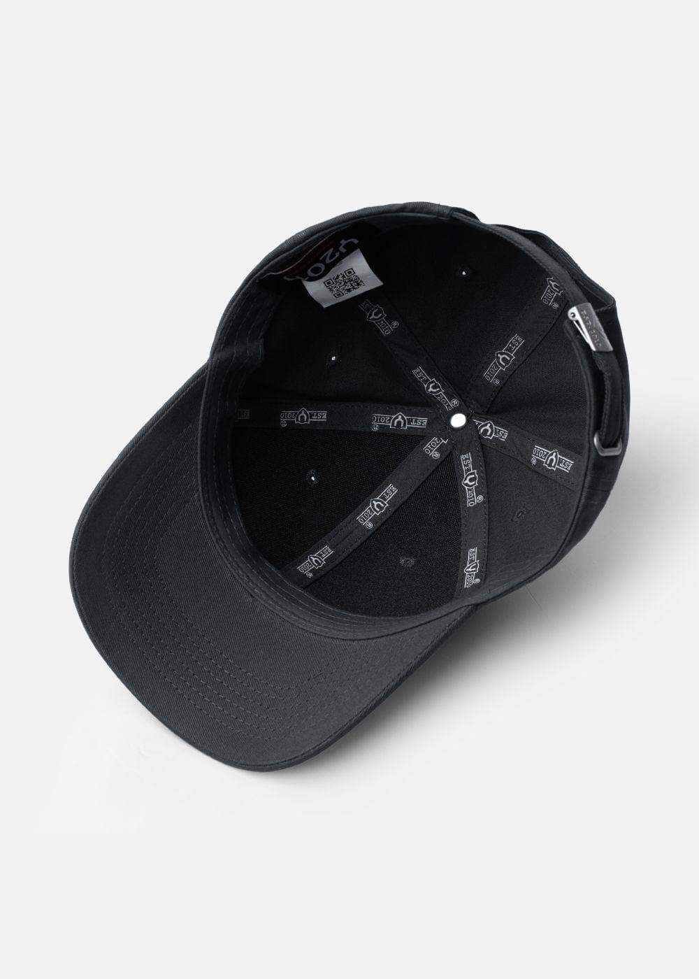 Nón Baseball Cap Kaki Đứng Form #Y2010 02 Xám Đậm - YaMe.vn