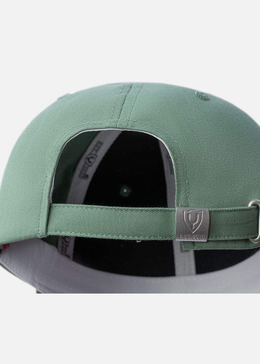 Nón Baseball Cap Kaki Đứng Form #Y2010 02 Xanh Lá - YaMe.vn