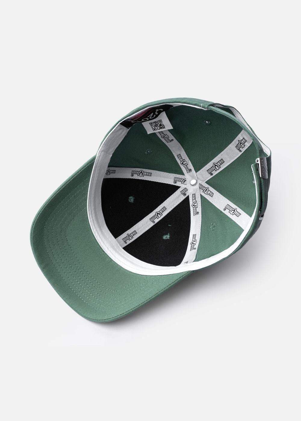 Nón Baseball Cap Kaki Đứng Form #Y2010 02 Xanh Lá - YaMe.vn