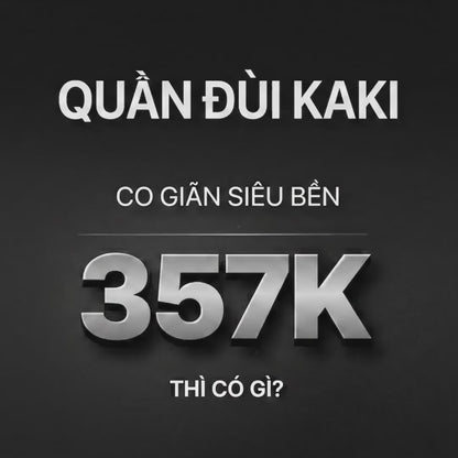 Quần Đùi Kaki DurableTex™ Dây Rút Ẩn Tự Thu Nhỏ Vòng Lưng The Weekend 030 Màu Xanh Lá Đậm Dáng Rộng Rãi F4
