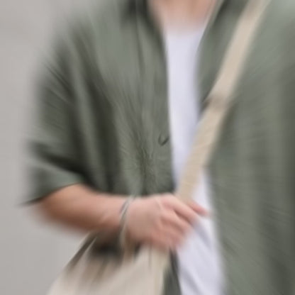 Túi Tote Canvas Chịu Lực Ngăn Chứa Lớn "INSIDE OUT" #Y2010 193 Màu Đen