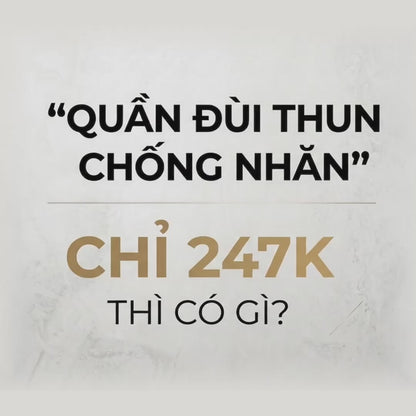 Quần Đùi Thun Tổ Ong Mặc Mát EasyCare™ Cạp Cao Giấu Bụng The Weekend 040 Màu Xám Nhạt Dáng Rộng Rãi F4