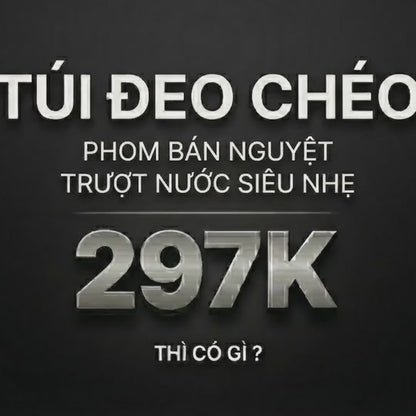 Túi Đeo Chéo Cross Bag Trượt Nước #Y2010 224 (35x22x6)