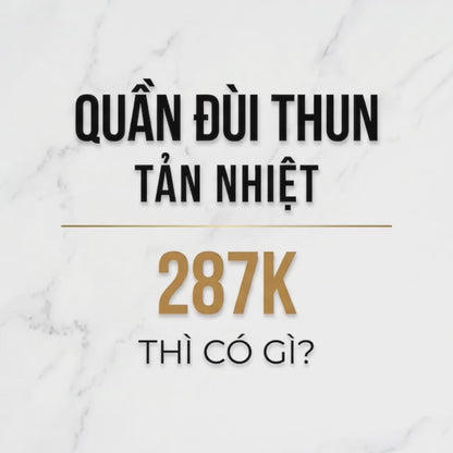 Quần Đùi Thun Giải Nhiệt Tức Thì IceVibes™ Thoát Mồ Hôi Nhanh The Minimalist 020 Màu Xám Đậm Dáng Ôm Vừa F2