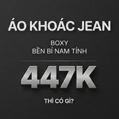 Áo Khoác Jean Phối Mũ Trùm Đầu DurableTex™ Vải Dày Dặn Mặc Bền The Original 039 Màu Xanh Dương Nhạt Dáng Vừa Vặn F3