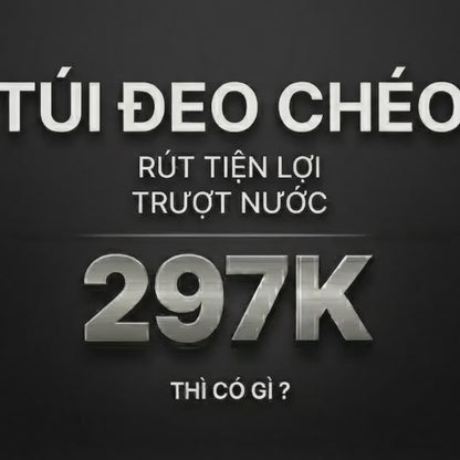 Túi Đeo Chéo Cross Bag Trượt Nước #Y2010 225 (35x28x17)