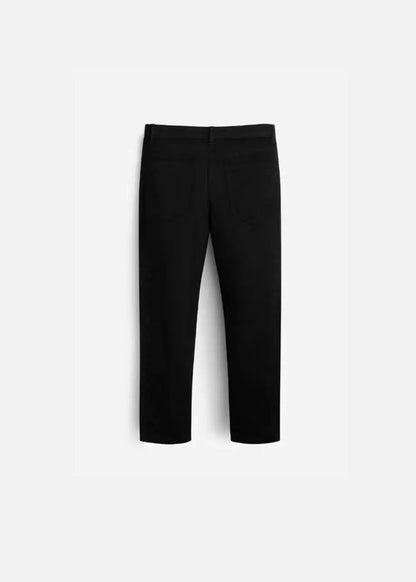 Quần Kaki Chinos Co Giãn Thoáng Mát The Minimalist 011 Đen - YaMe.vn