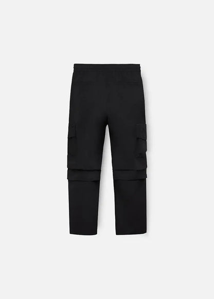 Quần Dù Cargo Nhẹ Co Giãn No Style M99 Đen - YaMe.vn