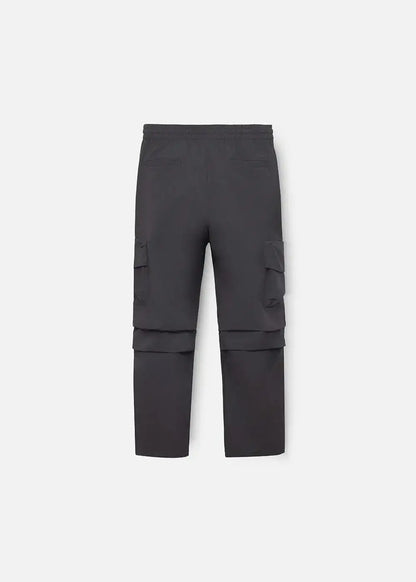 Quần Dù Cargo Nhẹ Co Giãn No Style M99 Xám Đậm - YaMe.vn