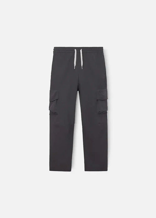 Quần Dù Cargo Nhẹ Co Giãn No Style M99 Xám Đậm - YaMe.vn
