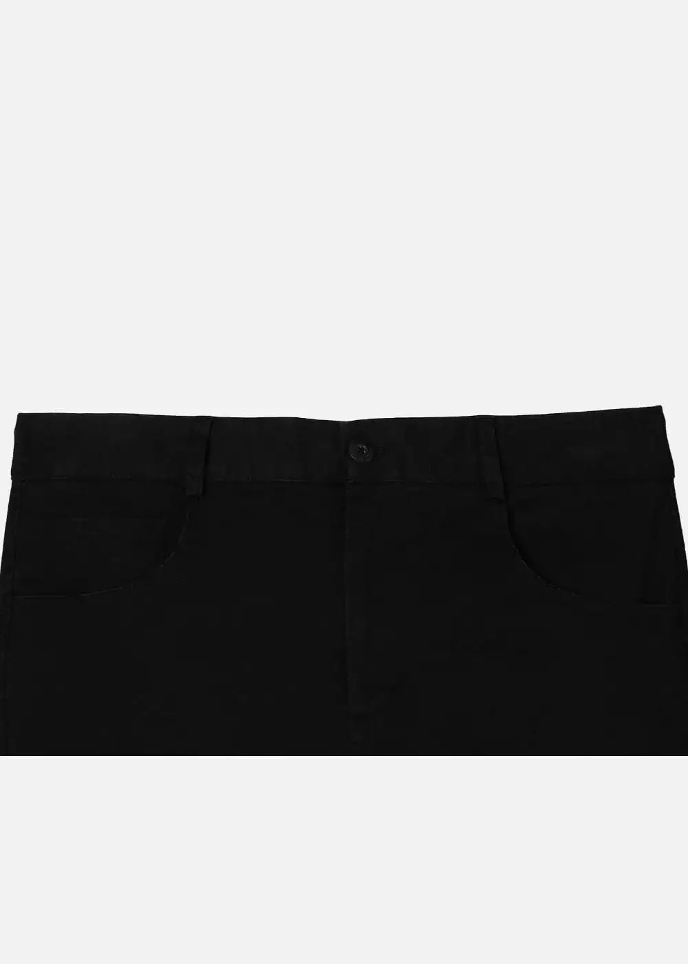 Quần Kaki Chinos Co Giãn Non Branded 32 Đen - YaMe.vn