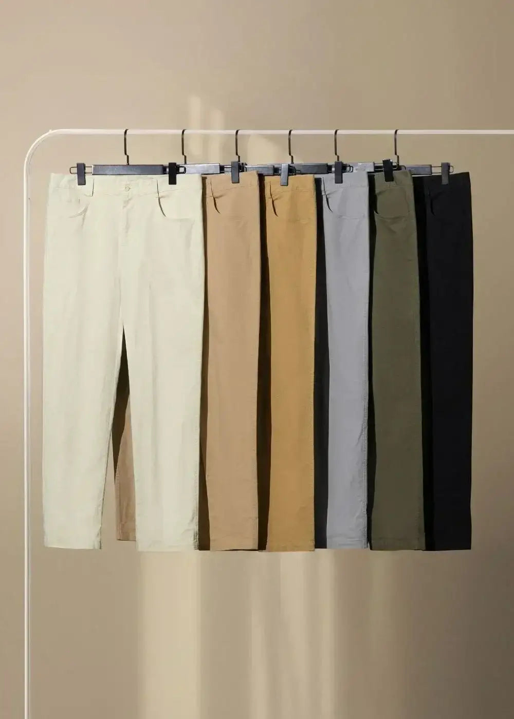 Quần Kaki Chinos Co Giãn Non Branded 32 Nâu - YaMe.vn