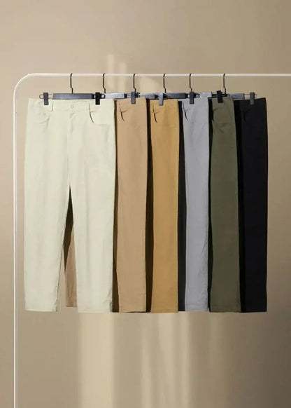Quần Kaki Chinos Co Giãn Non Branded 32 Nâu - YaMe.vn