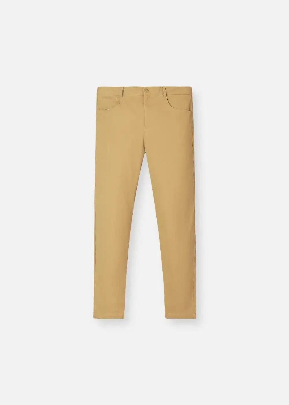 Quần Kaki Chinos Co Giãn Non Branded 32 Nâu - YaMe.vn