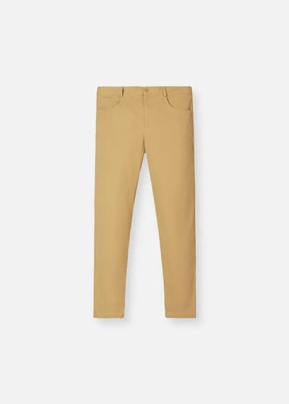 Quần Kaki Chinos Co Giãn Non Branded 32 Nâu - YaMe.vn