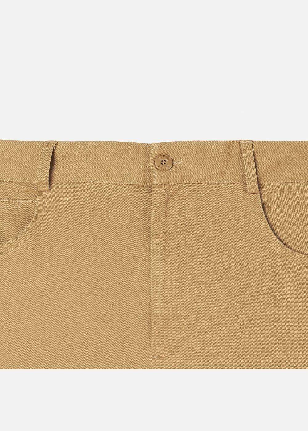 Quần Kaki Chinos Co Giãn Non Branded 32 Nâu - YaMe.vn