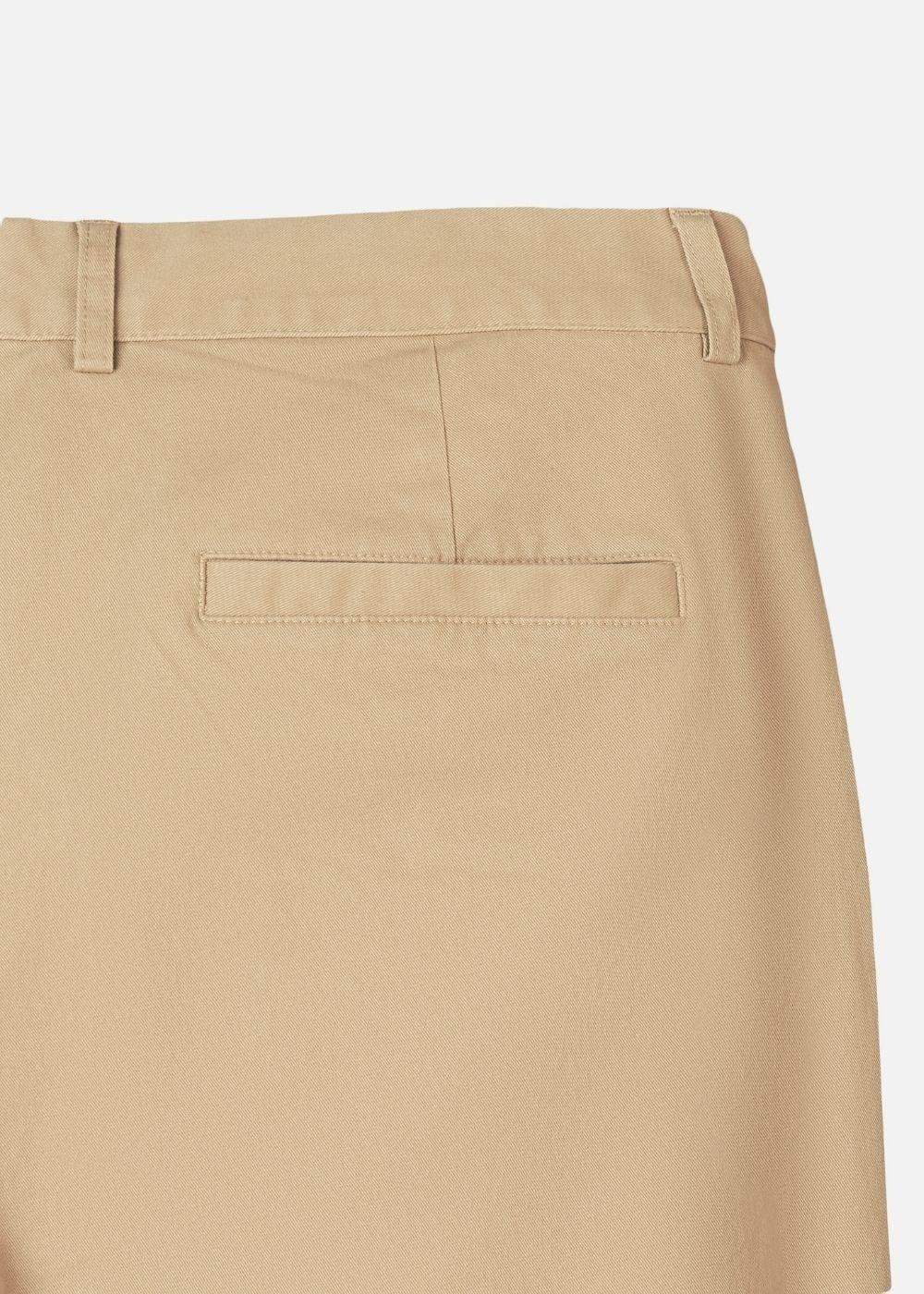 Quần Kaki Chinos Co Giãn Non Branded 32 Nâu Nhạt - YaMe.vn