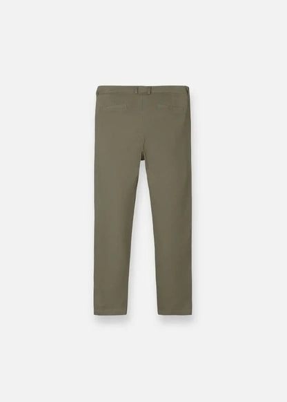 Quần Kaki Chinos Co Giãn Non Branded 32 Xanh Lá Đậm - YaMe.vn