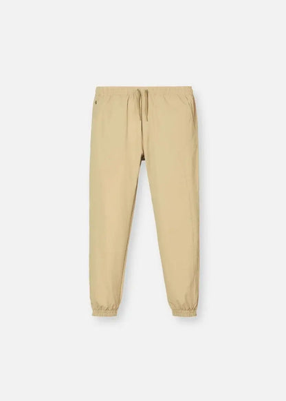 Quần Jogger Thun Sorona Mềm Mại Non Branded 41 Nâu Nhạt - YaMe.vn