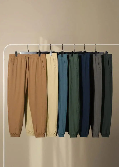 Quần Jogger Thun Sorona Mềm Mại Non Branded 41 Nâu Nhạt - YaMe.vn