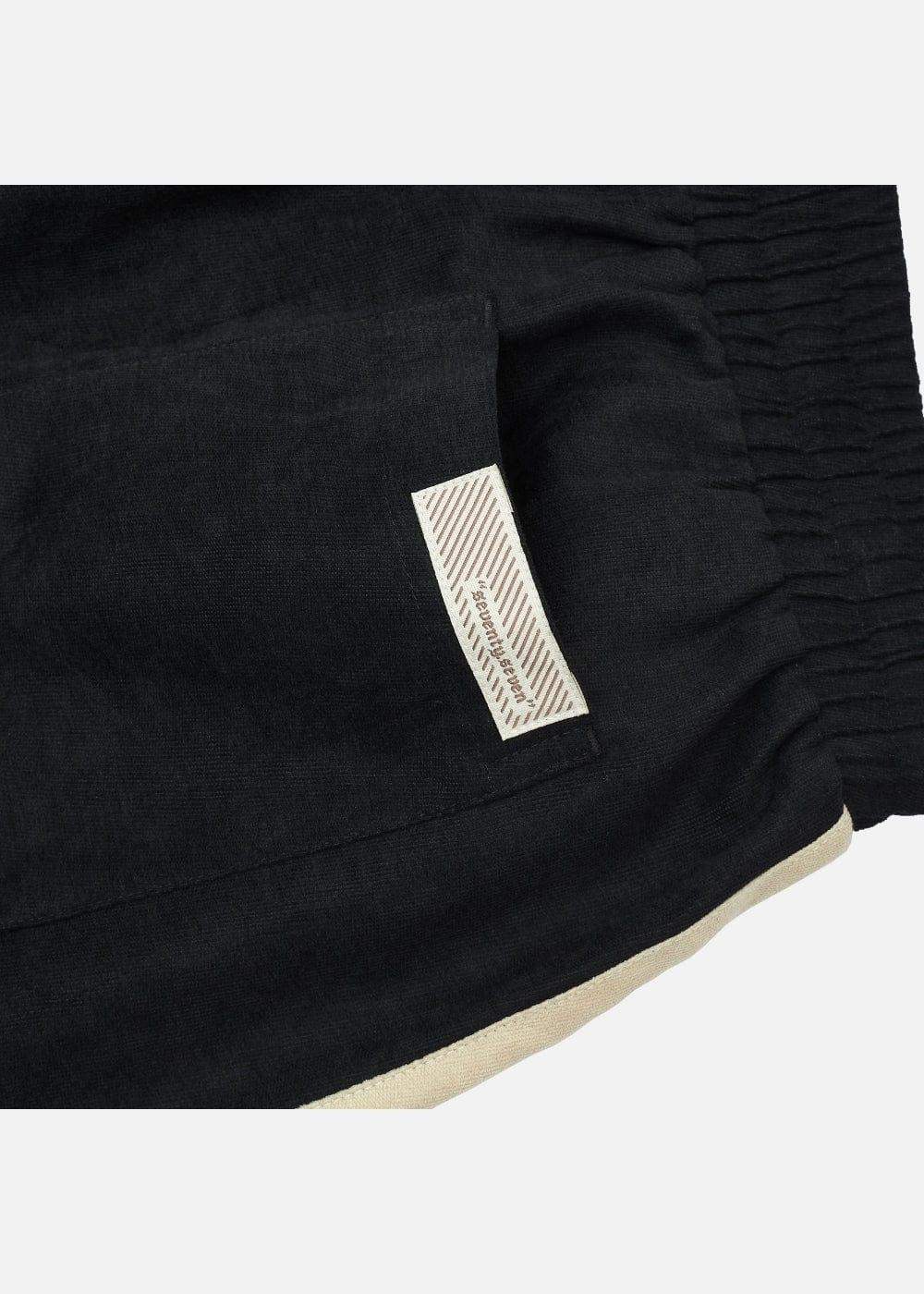 Quần Jogger Corduroy Ít Nhăn Seventy Seven 33 Đen - YaMe.vn
