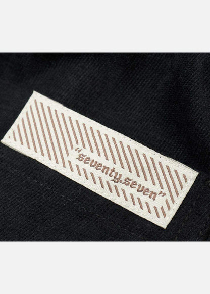 Quần Jogger Corduroy Ít Nhăn Seventy Seven 33 Đen - YaMe.vn