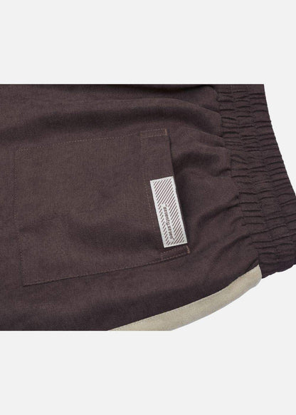 Quần Jogger Corduroy Ít Nhăn Seventy Seven 33 Xám Nâu Đậm - YaMe.vn