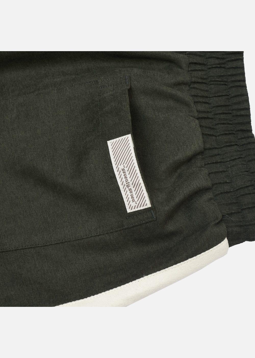 Quần Jogger Corduroy Ít Nhăn Seventy Seven 33 Xanh Lá Đậm - YaMe.vn