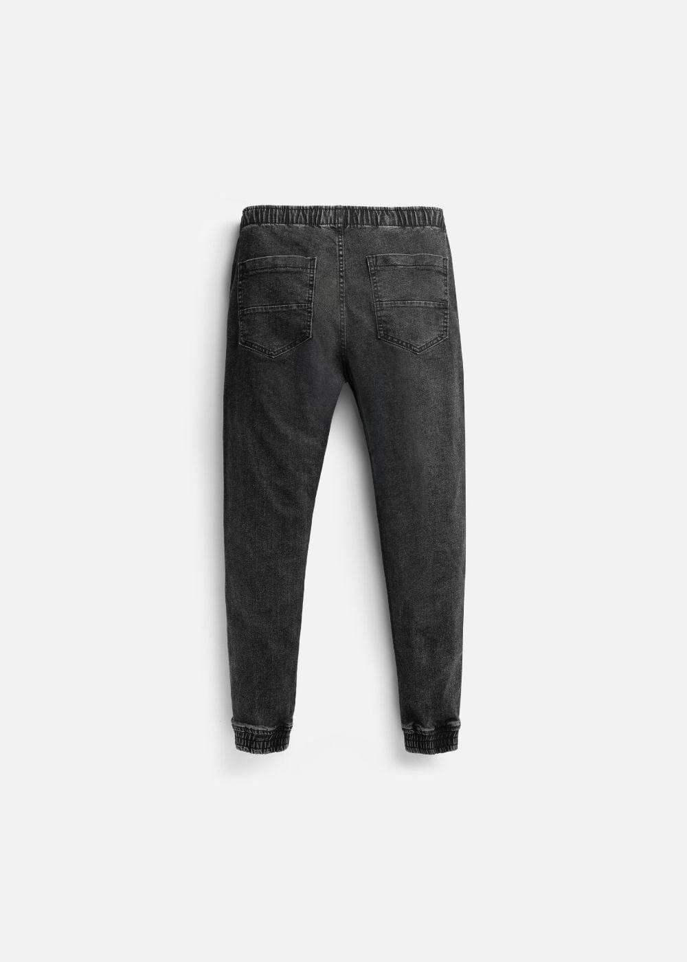 Quần Jeans Jogger Co Giãn The Original M102 Đen - YaMe.vn