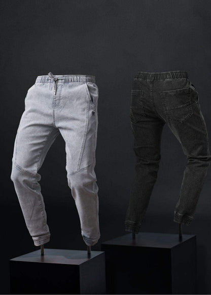 Quần Jeans Jogger Co Giãn The Original M102 Xám Nhạt - YaMe.vn